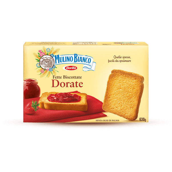 279014 FETTE BISC.DORATE 630 BARILLA - immagine 1