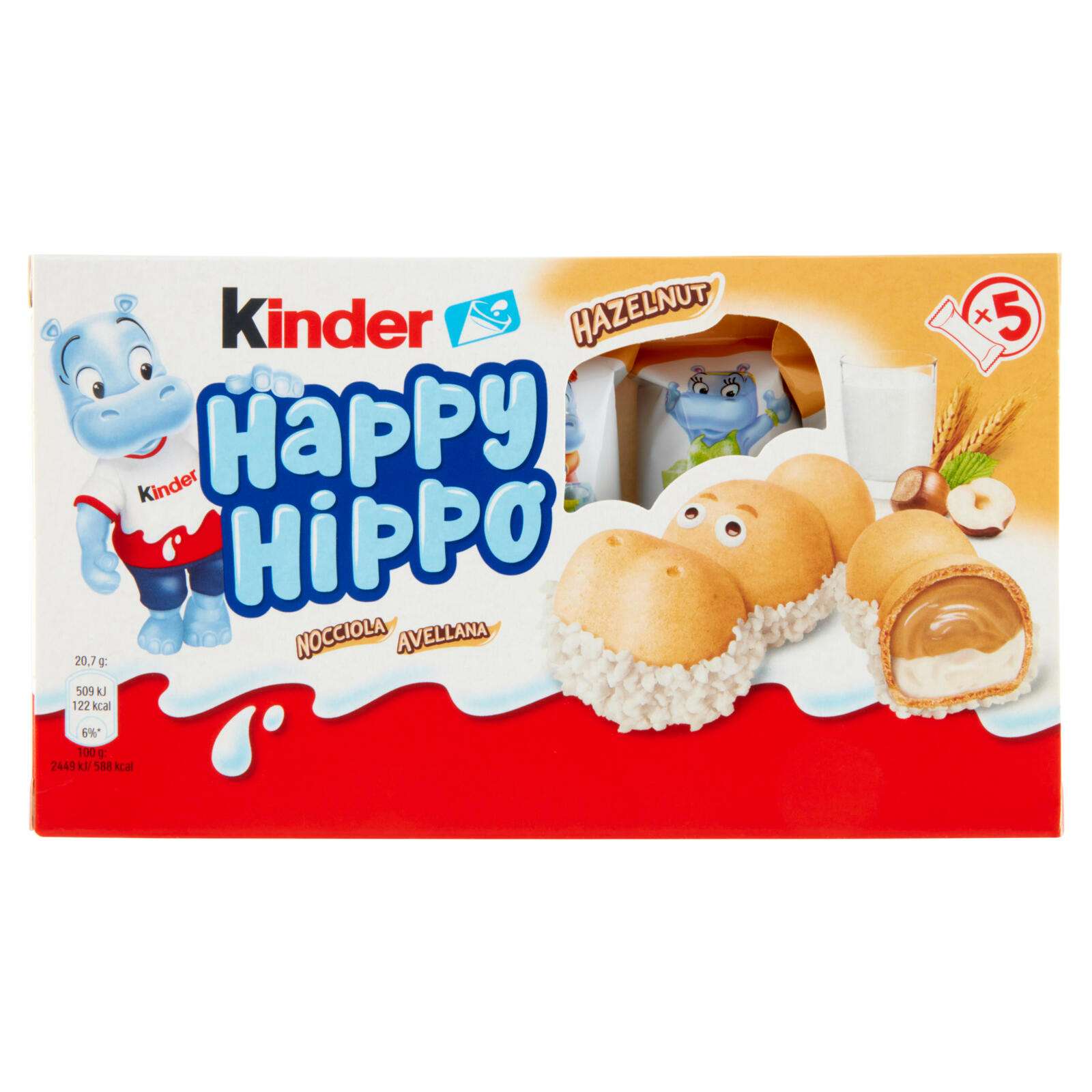 345822 HAPPY HIPPO T.5 FERRERO NOCCIOLA - immagine 1