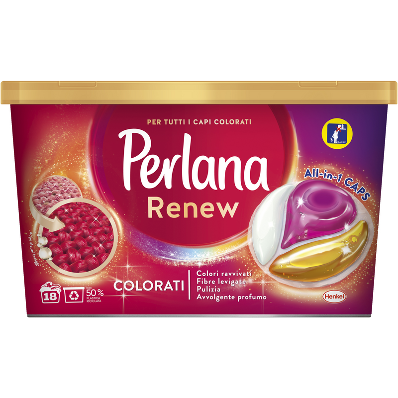 PERLANA CAPS 18 PZ.COLOR