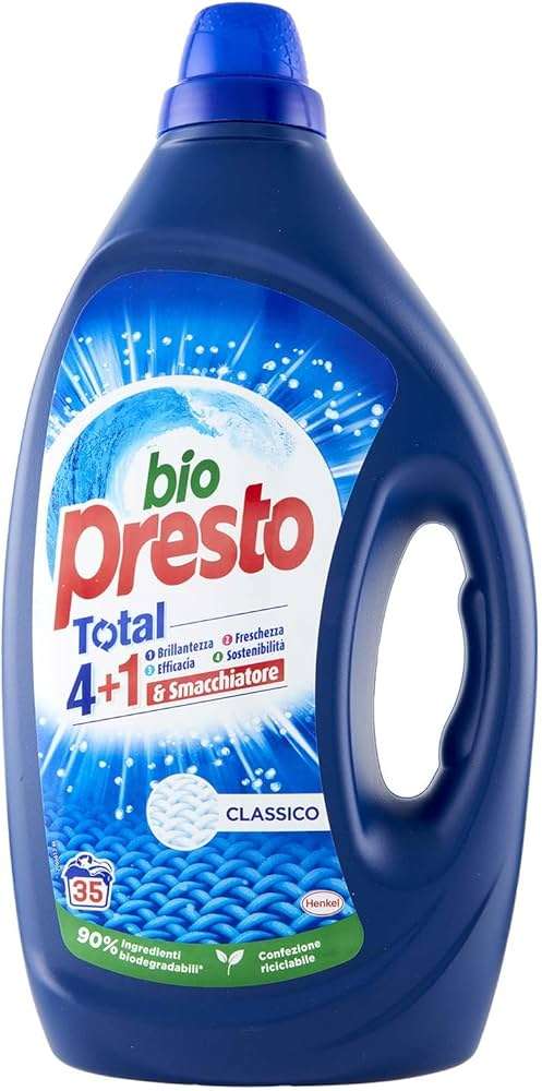 BIO PRESTO LIQUIDO LAVATRICE 35 LAVAGGI