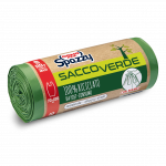 SACCO VERDE PATTx20 BIO DOMOPACK