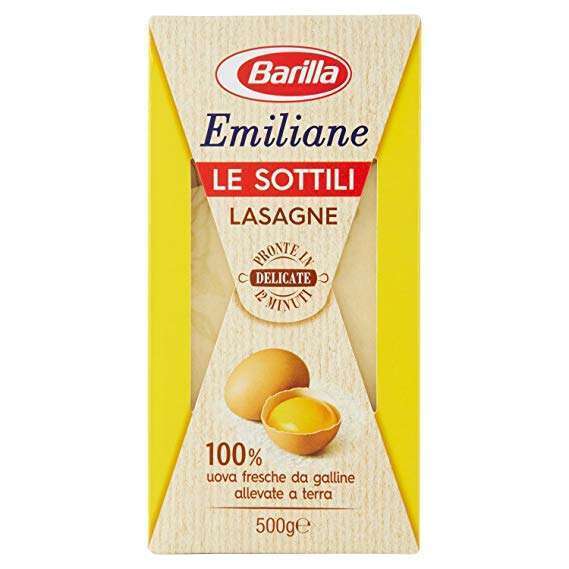 267002 LASAGNE SOTTILI BARILLA 500 GR. - immagine 1