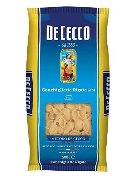 272051 CONCHIGLIETTE RIG.51 DE CECCO 500 - immagine 1