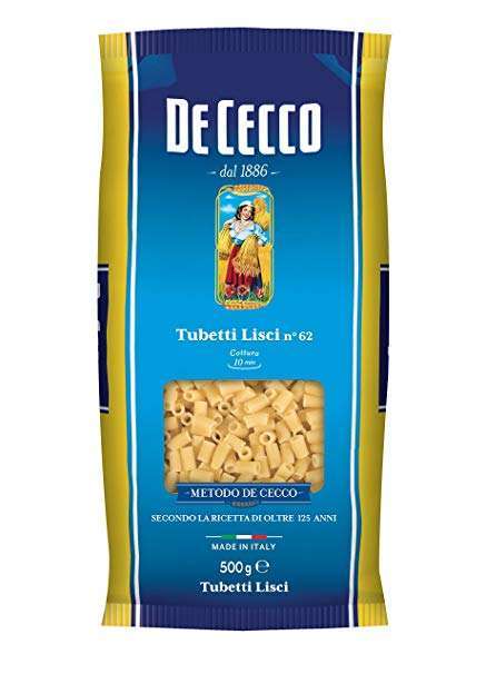 272062 TUBETTI N.62 DE CECCO GR.500 - immagine 1