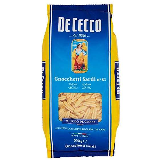 272083 GNOCCHETTI SARDI 83 DE CECCO 500 - immagine 1