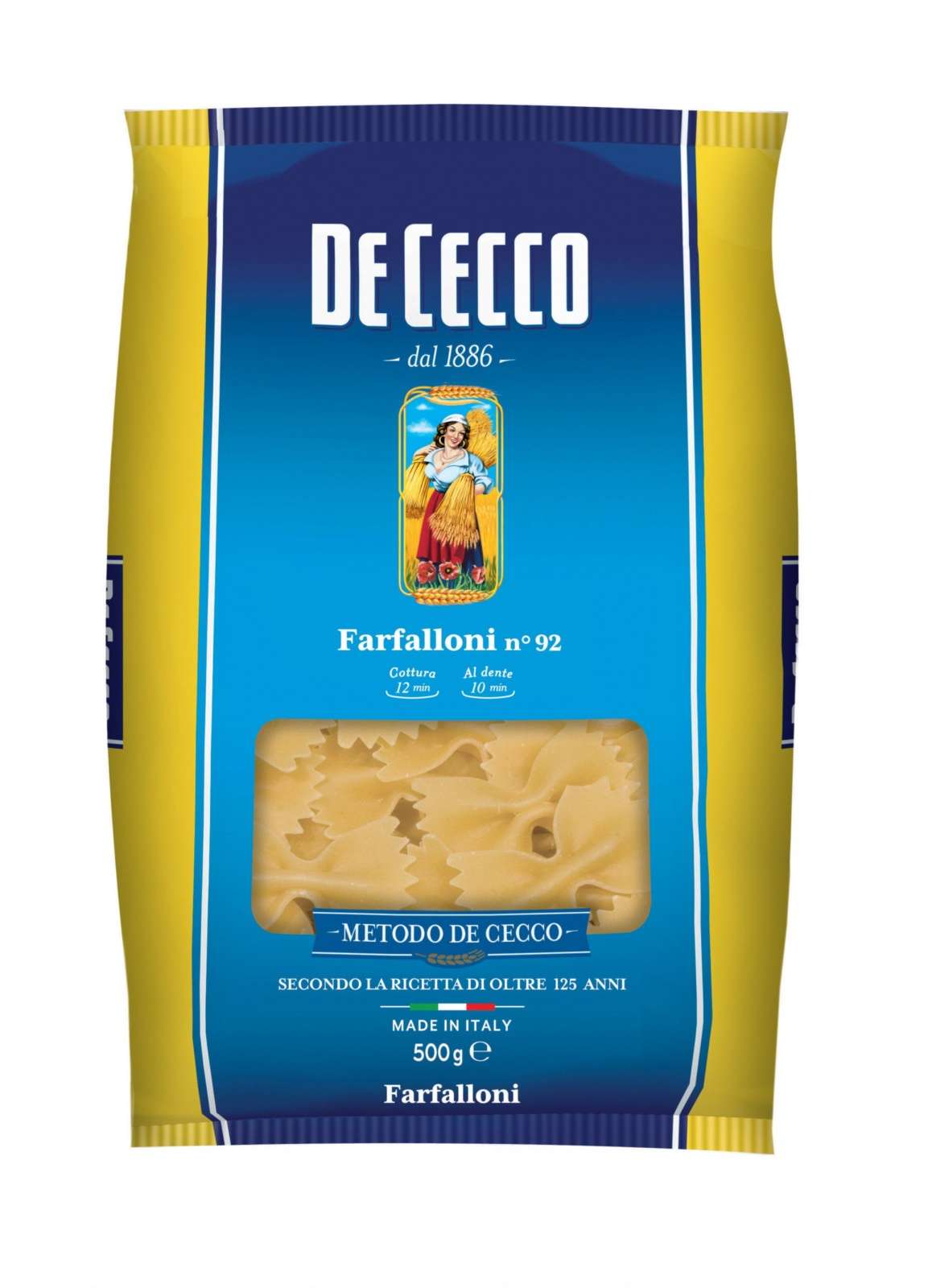 272092 FARFALLONI 92 DE CECCO 500 - immagine 1