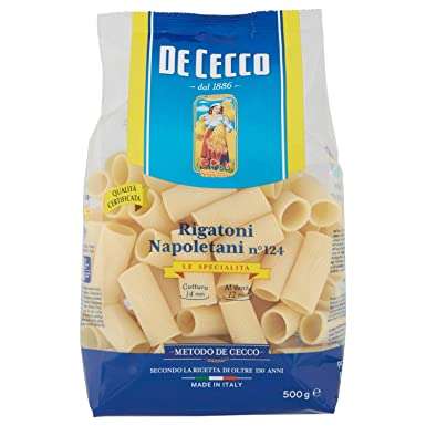 272124 RIGATONI NAPOL.124 DE CECCO 500 - immagine 1
