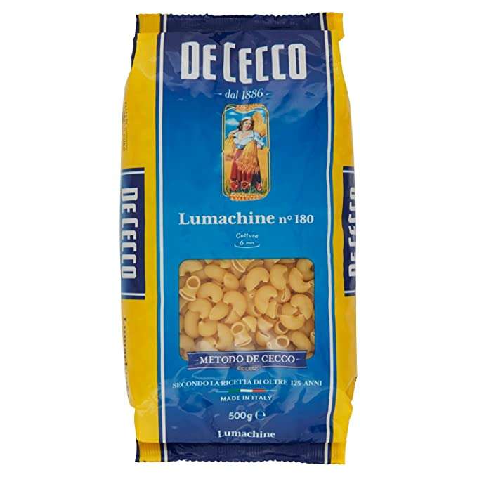 272180 LUMACHINE 180 DE CECCO 500 - immagine 1