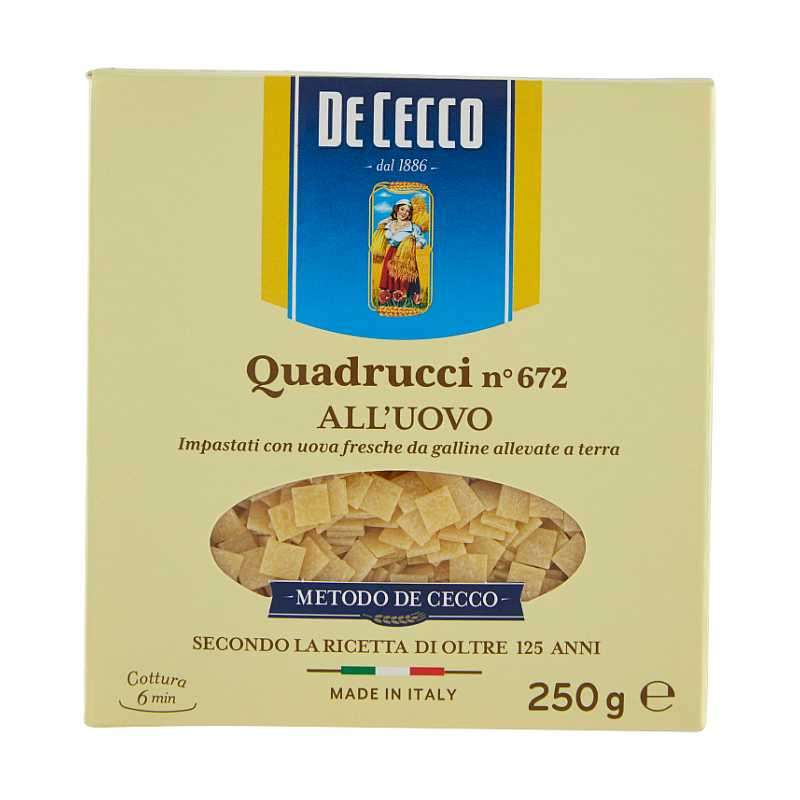 272672 QUADRUCCI 672 UOVO 250 DE CECCO - immagine 1