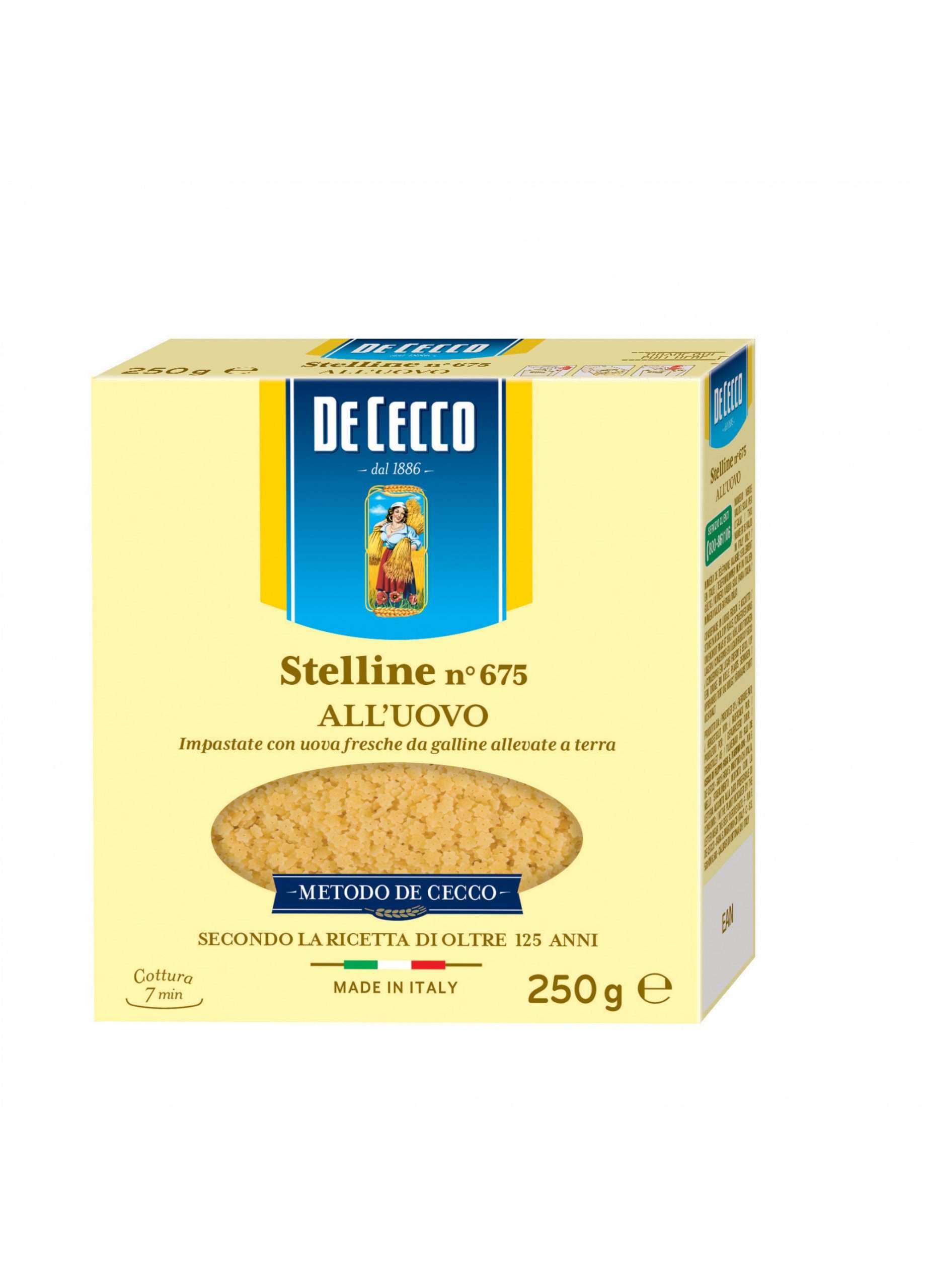 272675 STELLINE 675 UOVO DE CECCO 250 - immagine 1