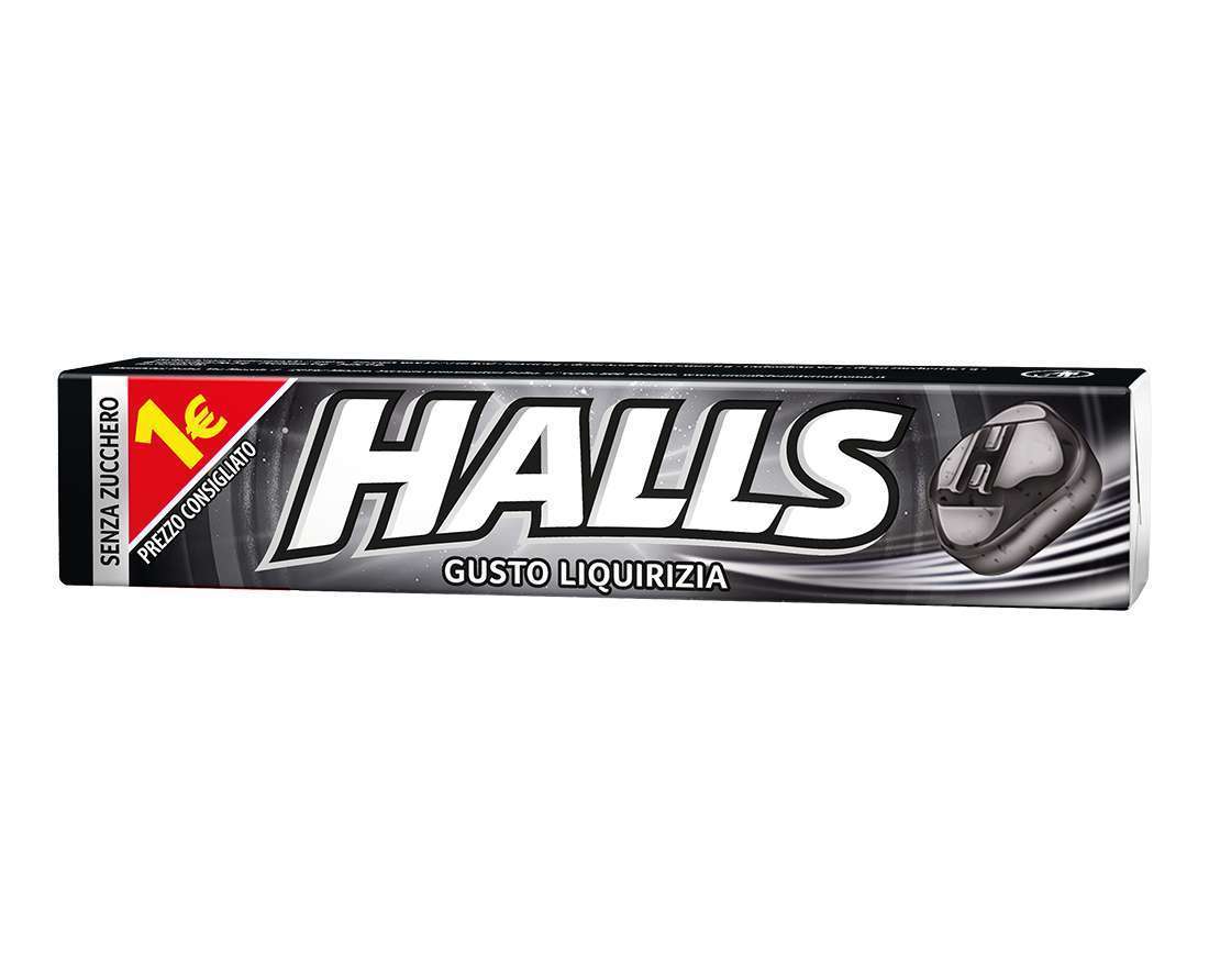 336509 STICK HALLS MENTOL.LIQUIRIZIA - immagine 1