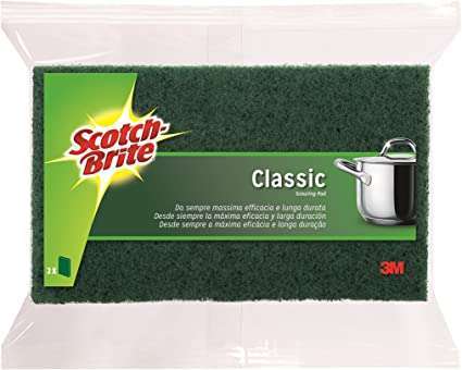 582460 SPUGNE SCOTCH BRITE STROFIN.VERDE 2 PZ. - immagine 1