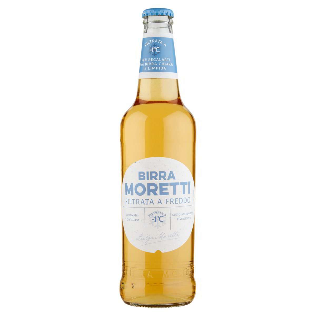 BIRRA MORETTI 500 FILTRATA FREDDO
