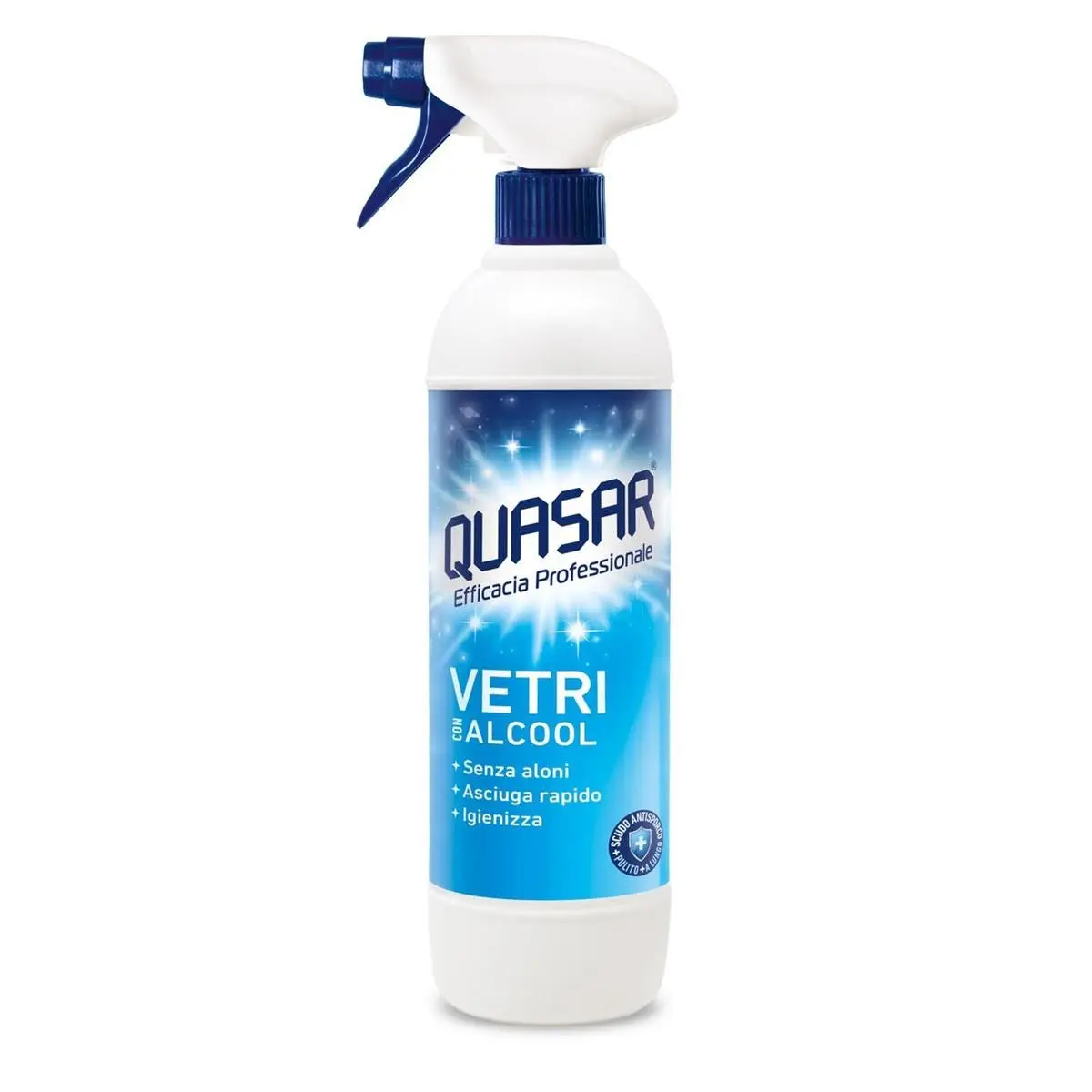 QUASAR VETRI ALCOOL 580 ML.