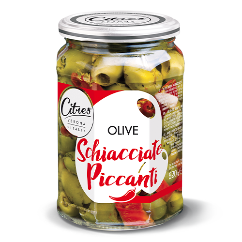 CITRES OLIVE SCHIACCIATE PICCANTI 520