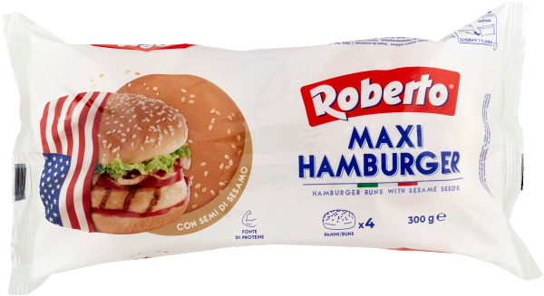 282146 ROBERTO PANE MAXI HAMBURGER GR.300 - immagine 1