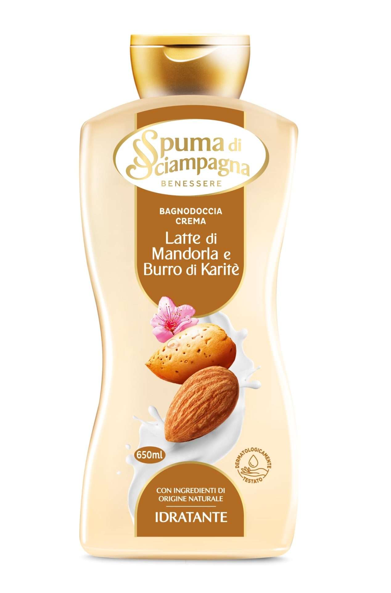BAGNO SPUMA 650 LATTE MANDORLA