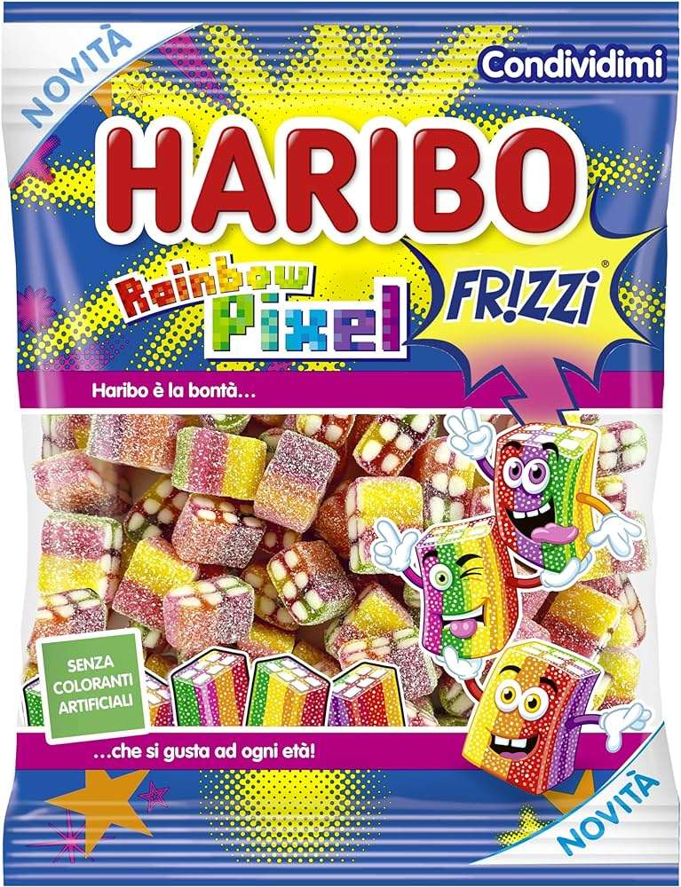 HARIBO RAINBOW PIXEL FRIZZI BST.