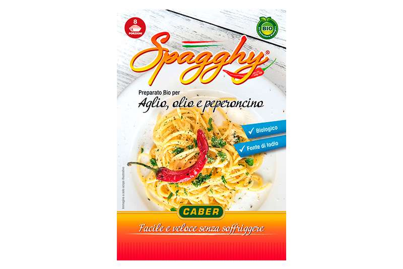 PREPARATO CABER SPAGHETTI AGLIO OLIO E PEPERONCINO BST.