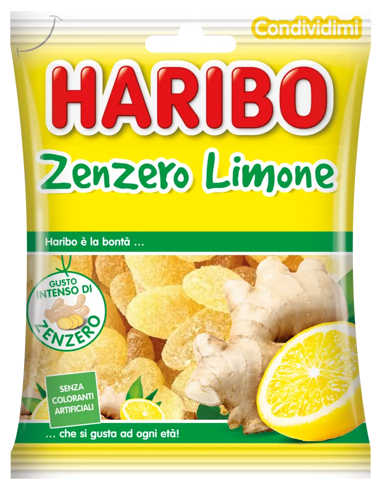 HARIBO ZENZERO E LIMONE BST.