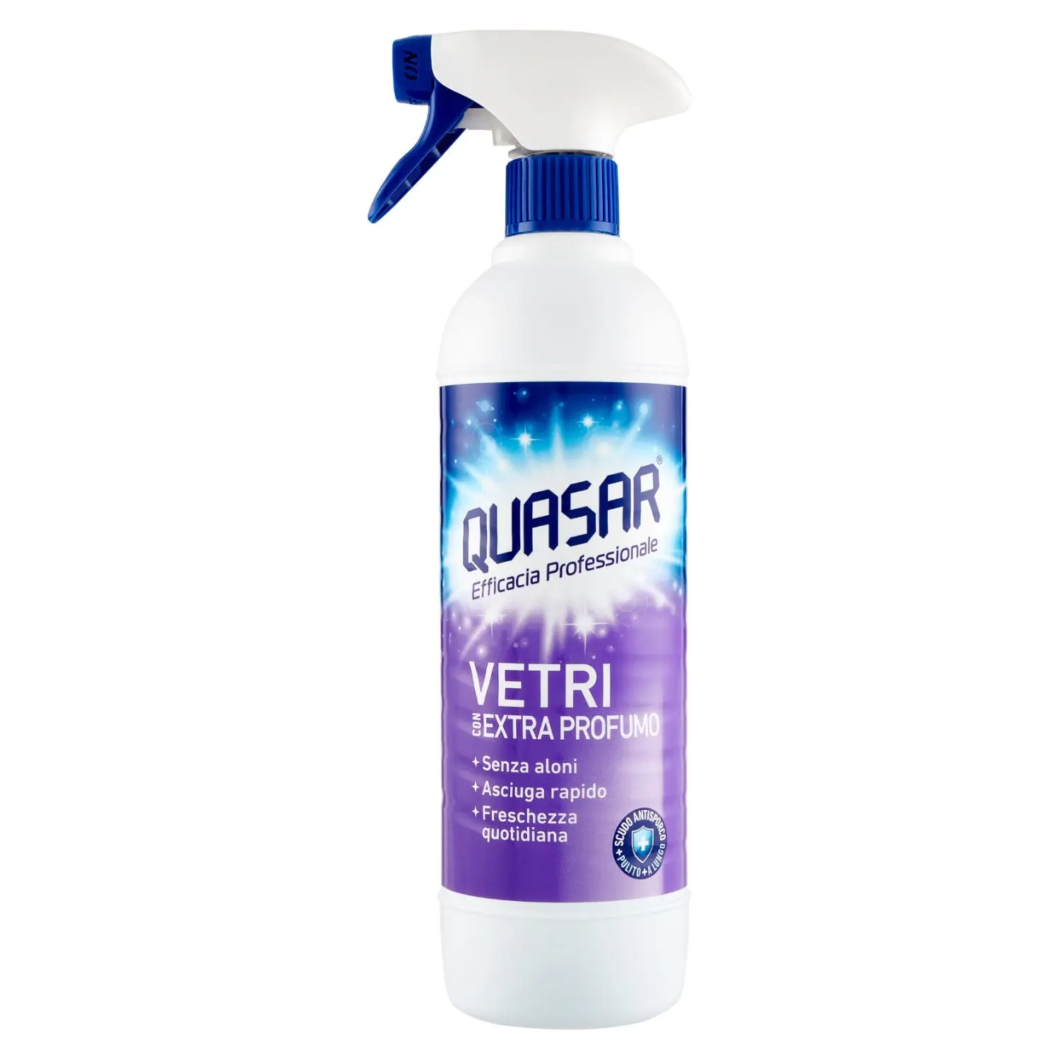 555116 QUASAR VETRI EXTRA PROFUMO 580 ML. - immagine 1
